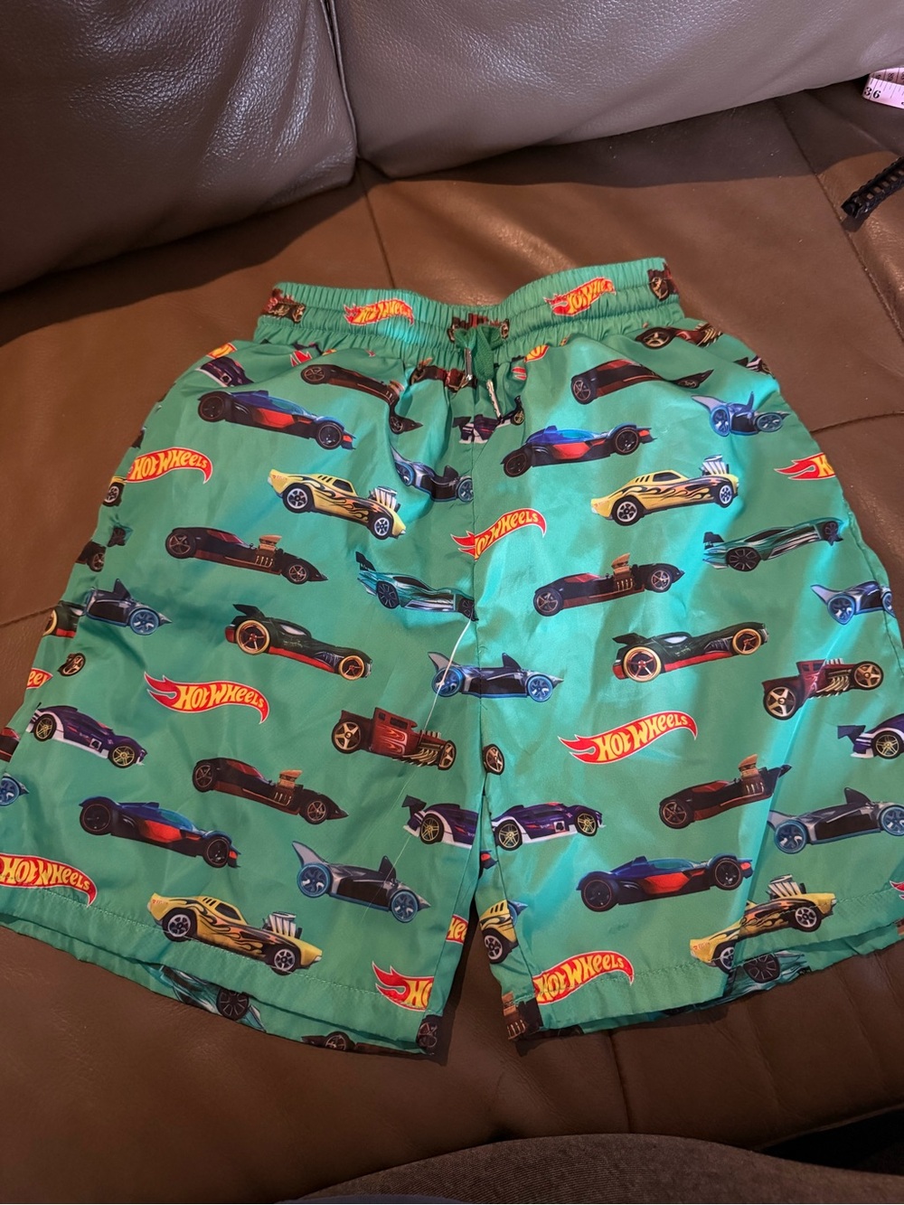 Lola and the boys Hot wheels Swim Shorts Size 12 NWOT